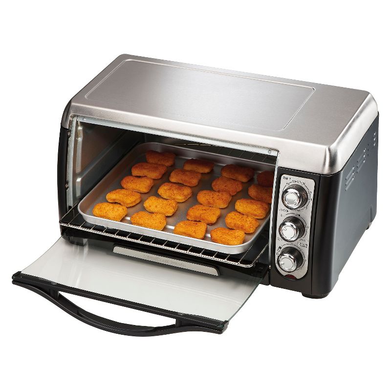 Hamilton Beach Convection Toaster Oven 6 Slice - Black 31331
