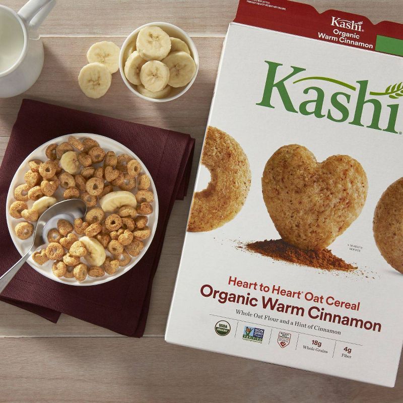 Kashi Heart To Heart Warm Cinnamon Oat Breakfast Cereal - 12oz