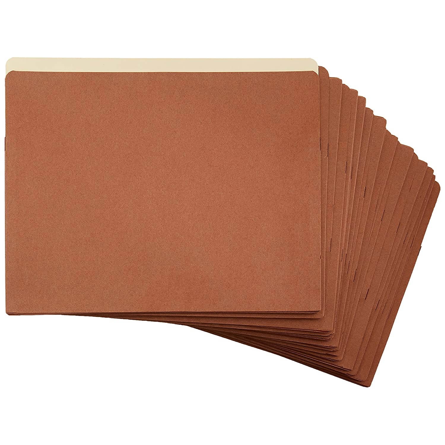 AmazonBasics Expanding Accordian Organizer File Folders - Letter Size, 25-Pack