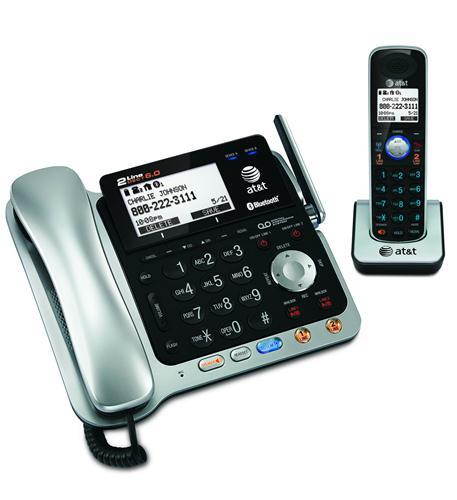 AT&T TL86109  ATT 2-line Corded-Cordless with ITAD
