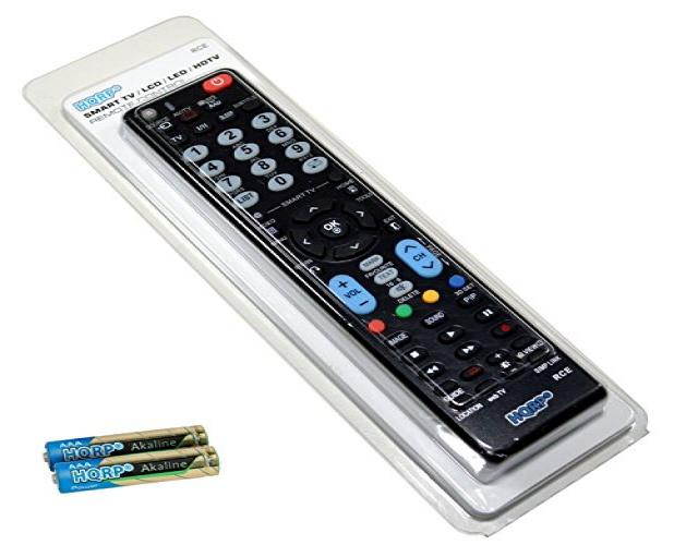 HQRP Remote Control for LG 32LP2DC 32LX1D 32LX2D 32LX3DC 32LX3DCS 32LX4DC 32LX4DCS 32PC5DVC 37LB1DA LCD LED HD TV Smart 1080p 3D Ultra 4K + HQRP Coaster