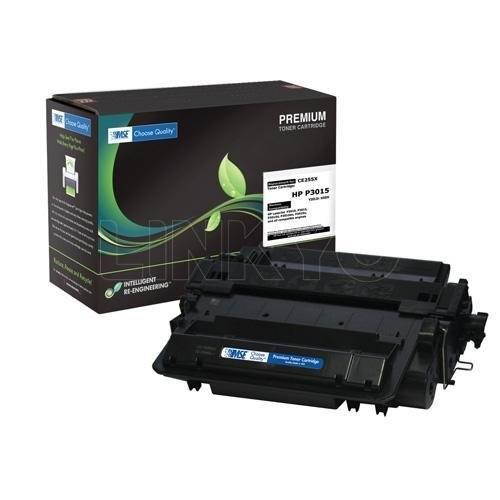 MSE Compatible Black High Yield Toner Cartridge (Alternative for HP 55X/CE255X)