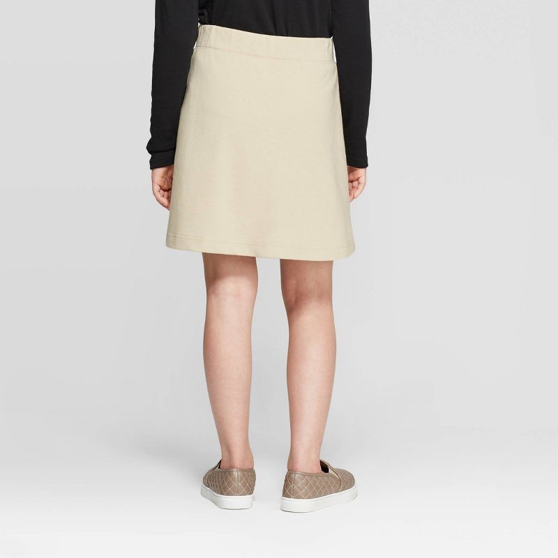 A Little Fable Kids Multicolor Solid Skirt