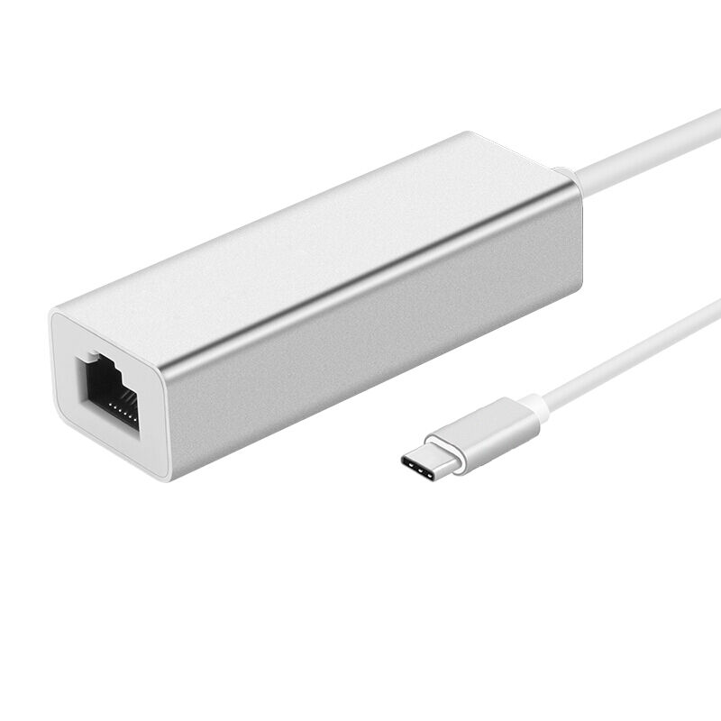 USB C to Ethernet Adapter, easyday RJ45 to USB C Thunderbolt 3/Type-C Gigabit Ethernet LAN Network Adapter, Compatible for MacBook Pro 2020/2019/2018/2017, MacBook Air, Dell XPS and More