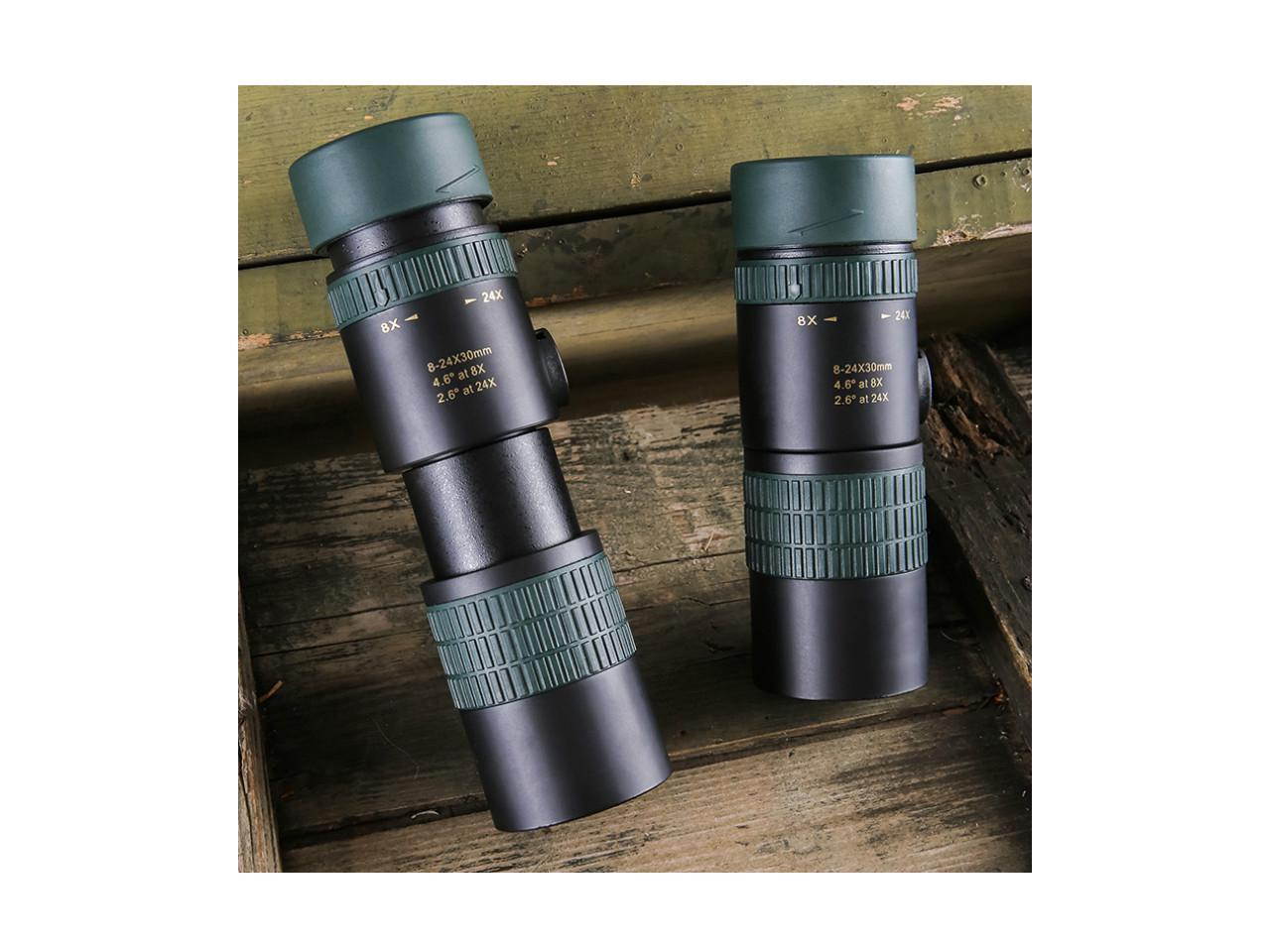 24X30mm Super Telephoto Zoom Monocular Telescope With Tripod & Clip Set For Travel, bird photography ,Hunting