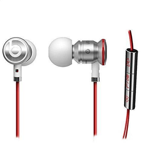 NEW Genuine Urbeats Beats By Dr Dre In Ear Headset Earphones + Pouch - White/Red (NON RETAIL PACKAGING)