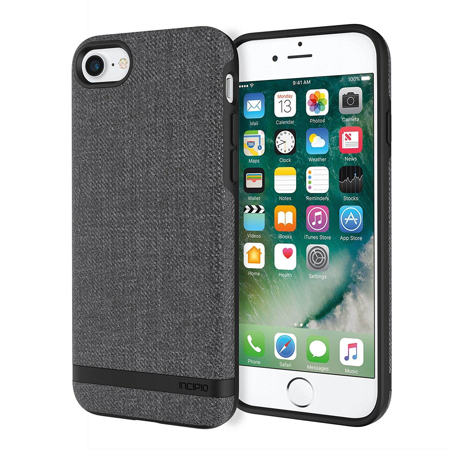 Incipio Esquire Texture Case for iPhone 7 - Carnaby Gray