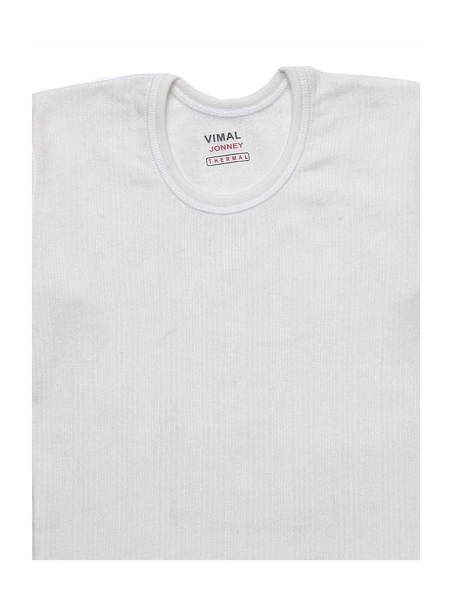 Vimal Jonney Kids Multicolor Regular Fit Thermal Tops - Pack of 3