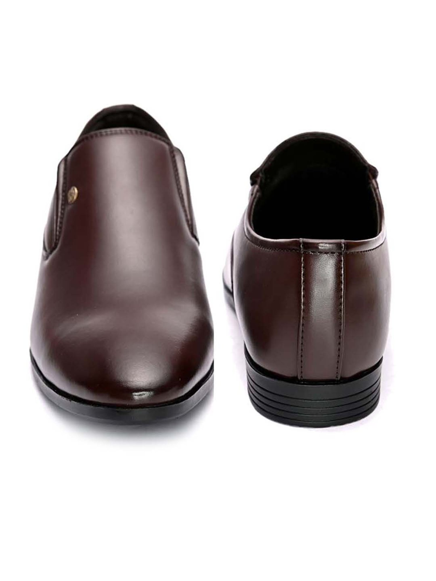 Giorgio Men's Brown Formal Slip-Ons