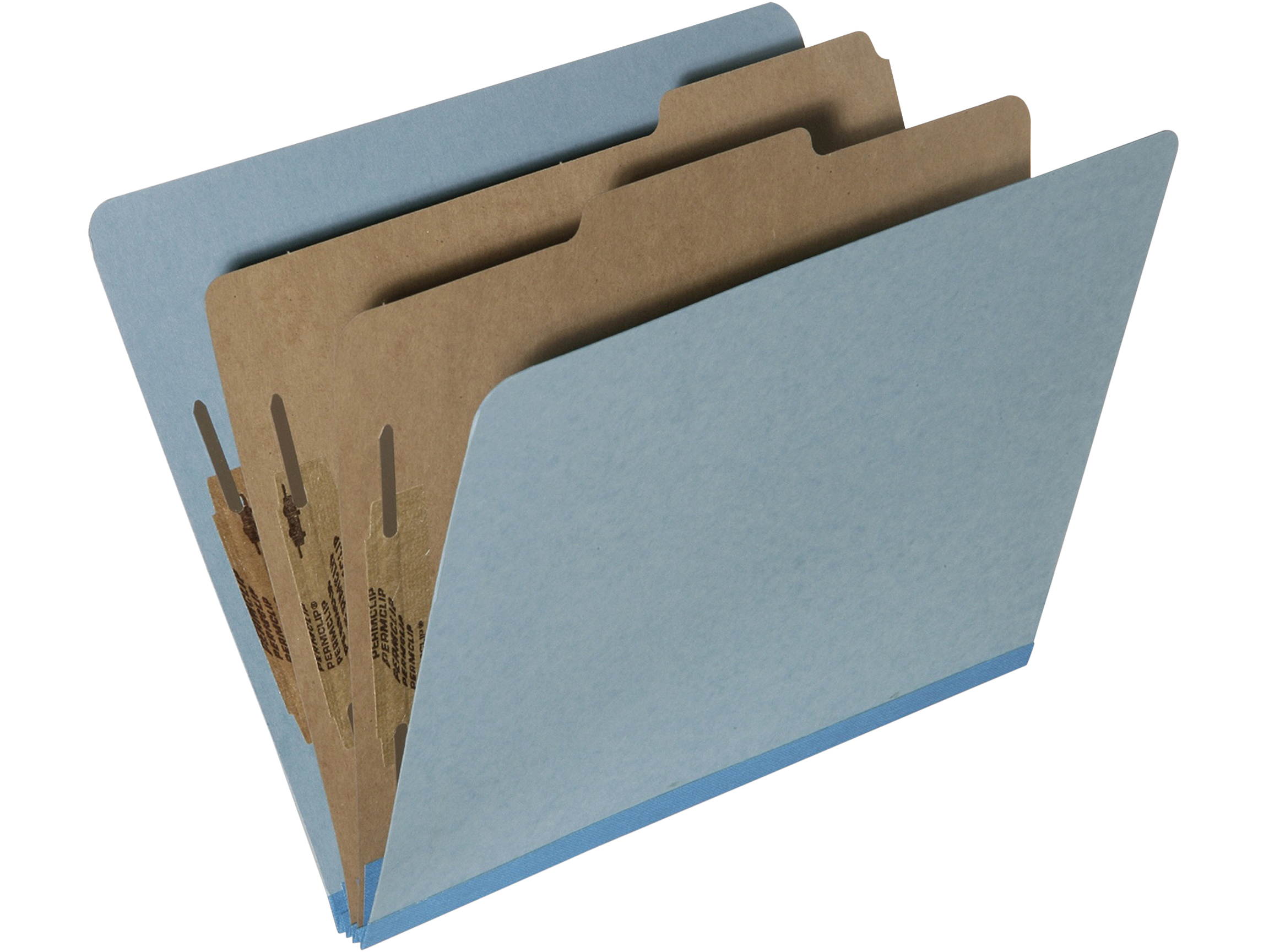 SKILCRAFT 2-Divider 6-Part Pressboard Folders