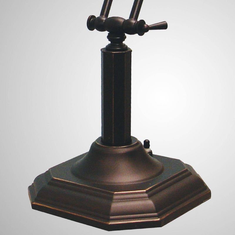 Lite Source Piano Mate 2 Light Desk Lamp Dark Bronze - Lite Source