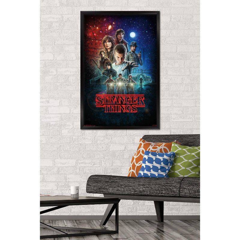 Stranger Things - One Sheet Framed Poster Trends International