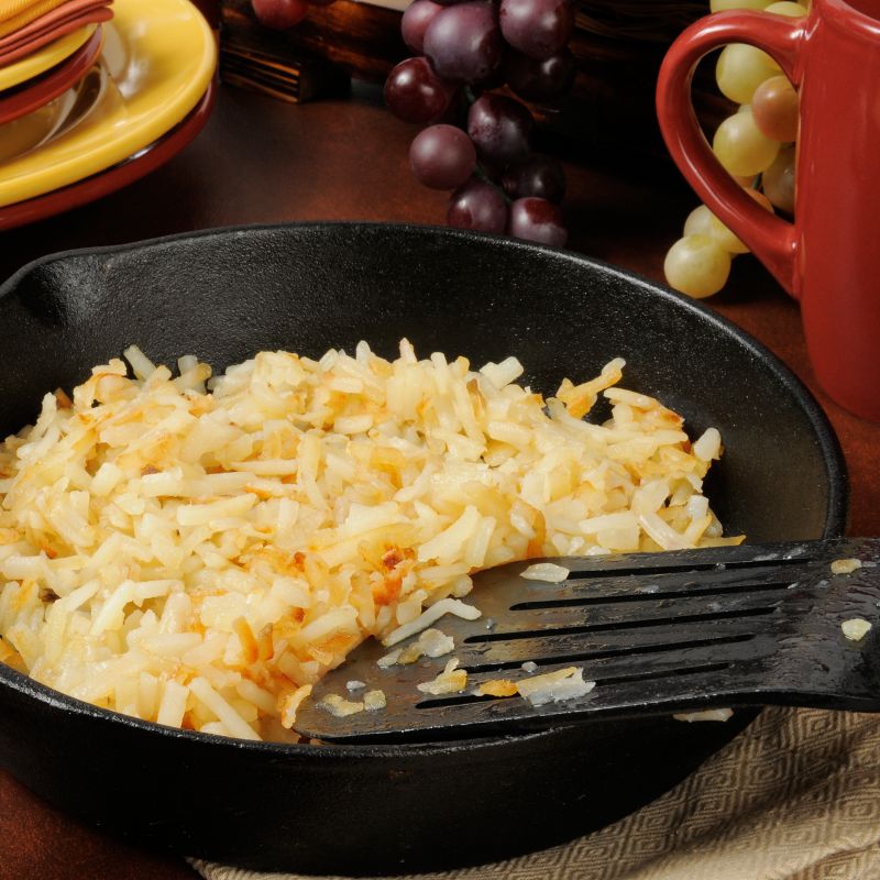 Augason Farms Dehydrated Potato Shreds Certified Gluten Free Emergency Bulk Food Storage 4-Gallon Pail 102 Servings