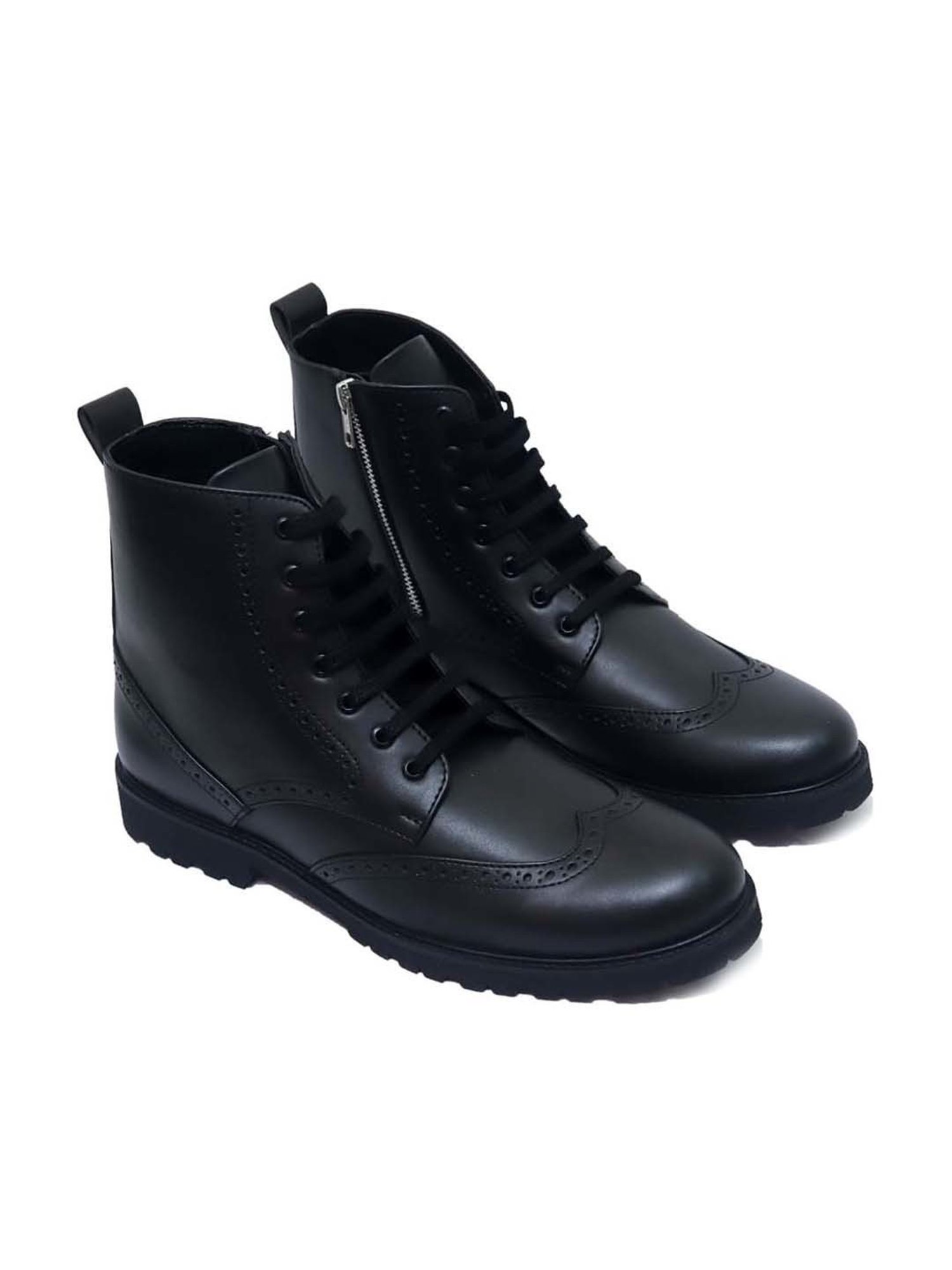 Griffin Men's Black Derby Boots