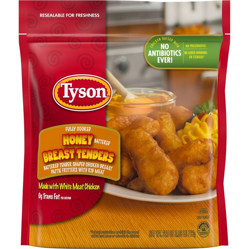 Tyson Honey Battered Breast Tenders - Frozen - 25.5oz
