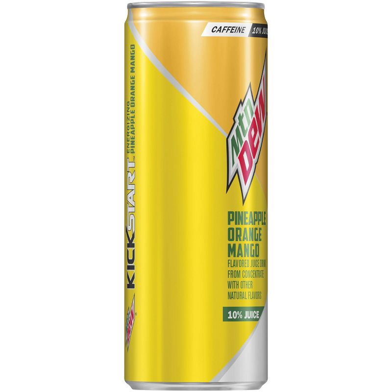 Mountain Dew Kickstart Pineapple Orange Mango - 12 fl oz Can