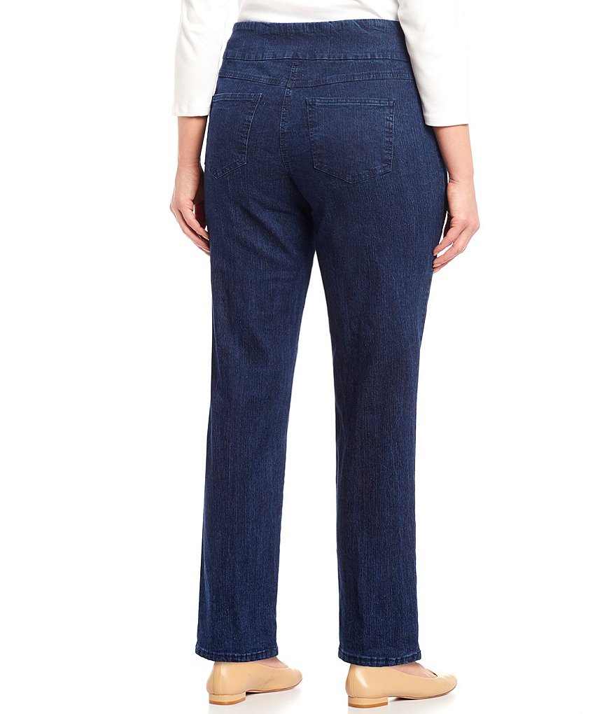 Ruby Rd. Plus Pull-On Denim Jeans