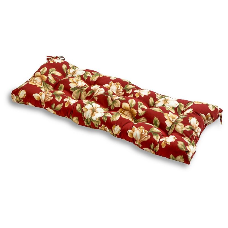 Roma Floral Outdoor Bench Cushion - Kensington Garden
