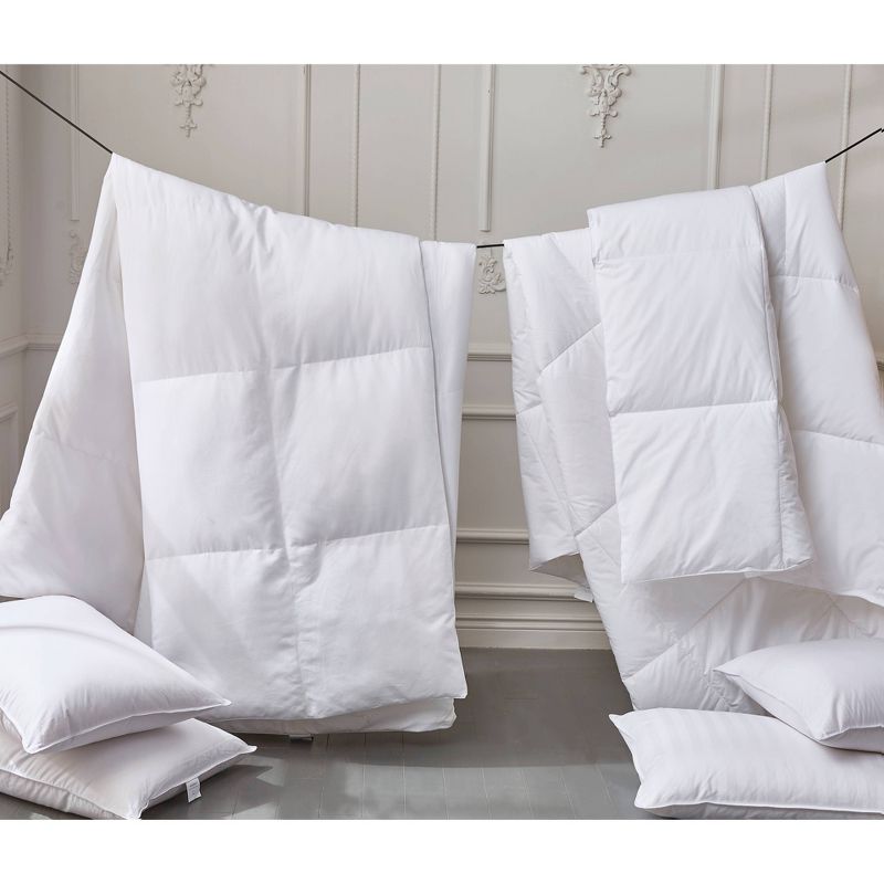 Microfiber Down Comforter (King) White - Kathy Ireland