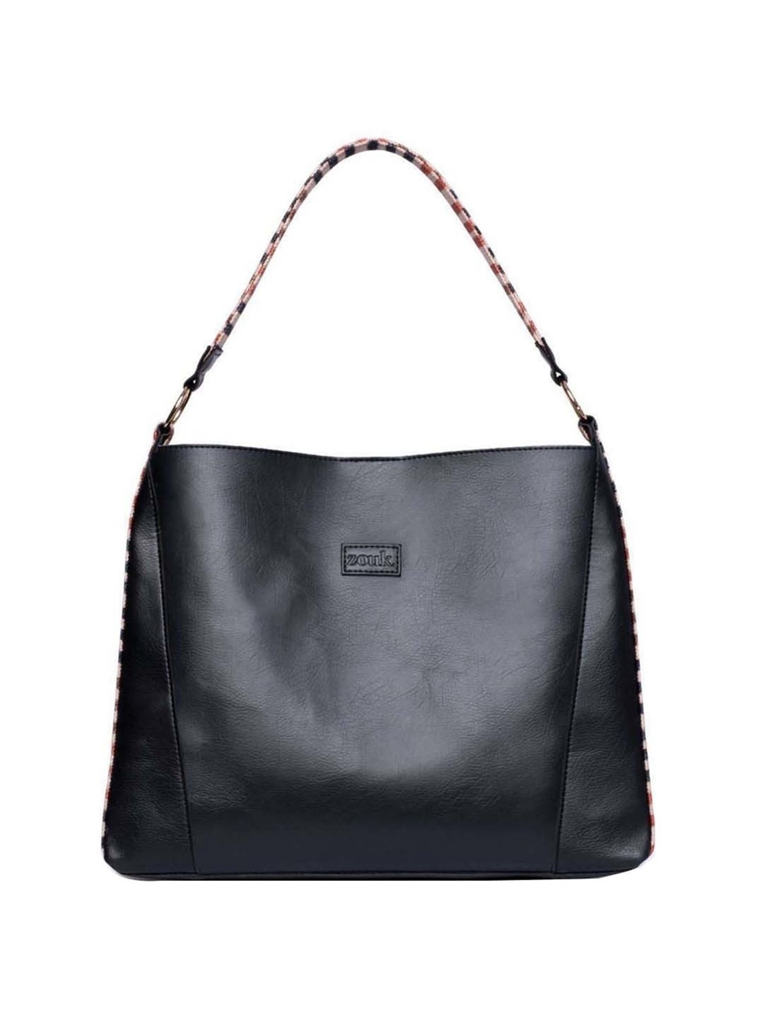 ZOUK Multicolor Striped Large Tote Handbag