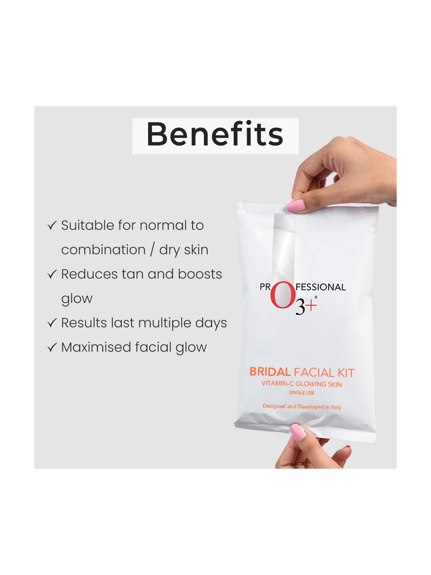 O3+ Bridal Facial Kit Vitamin C Glowing Skin