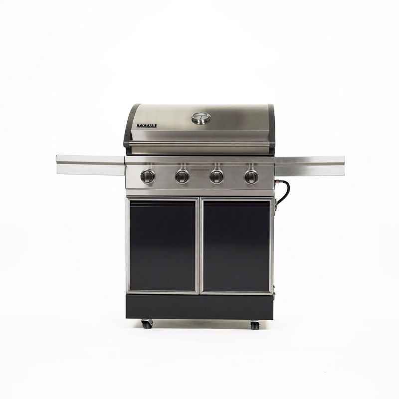 TYTUS 4 Burner Cart Gas Grill T400PCCLP-0.0.0 Charcoal Stainless Steel