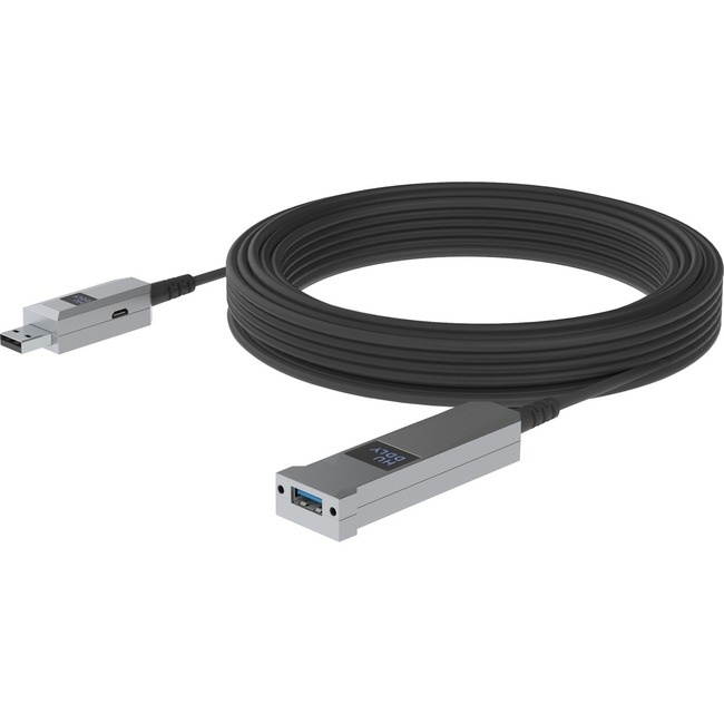 Huddly USB AOC Data Transfer Cable - 32.81 ft - Type A Male - Type A Female