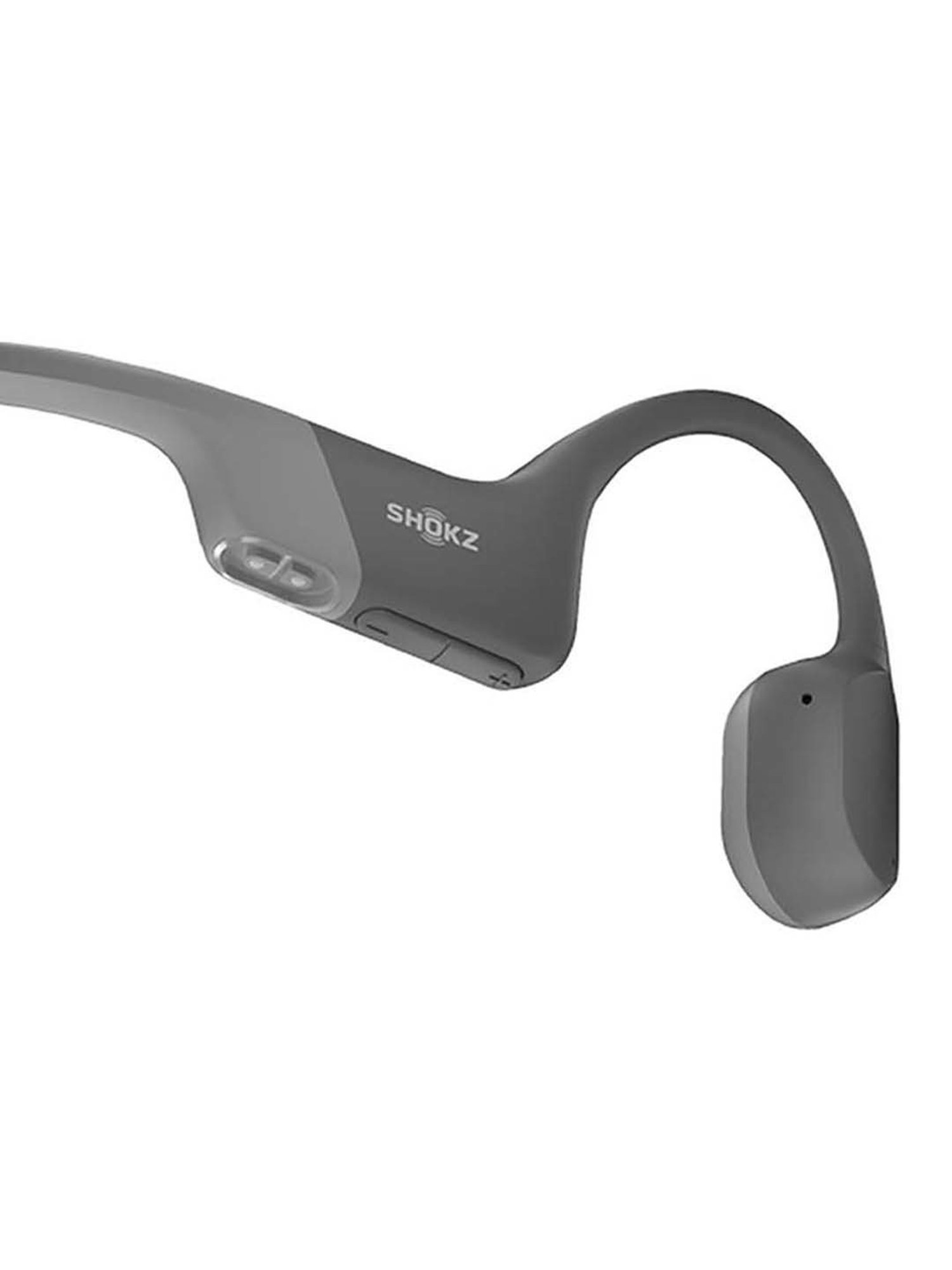 Shokz OpenRun Open-Ear Bone Conduction Sport Headphone (Gray)