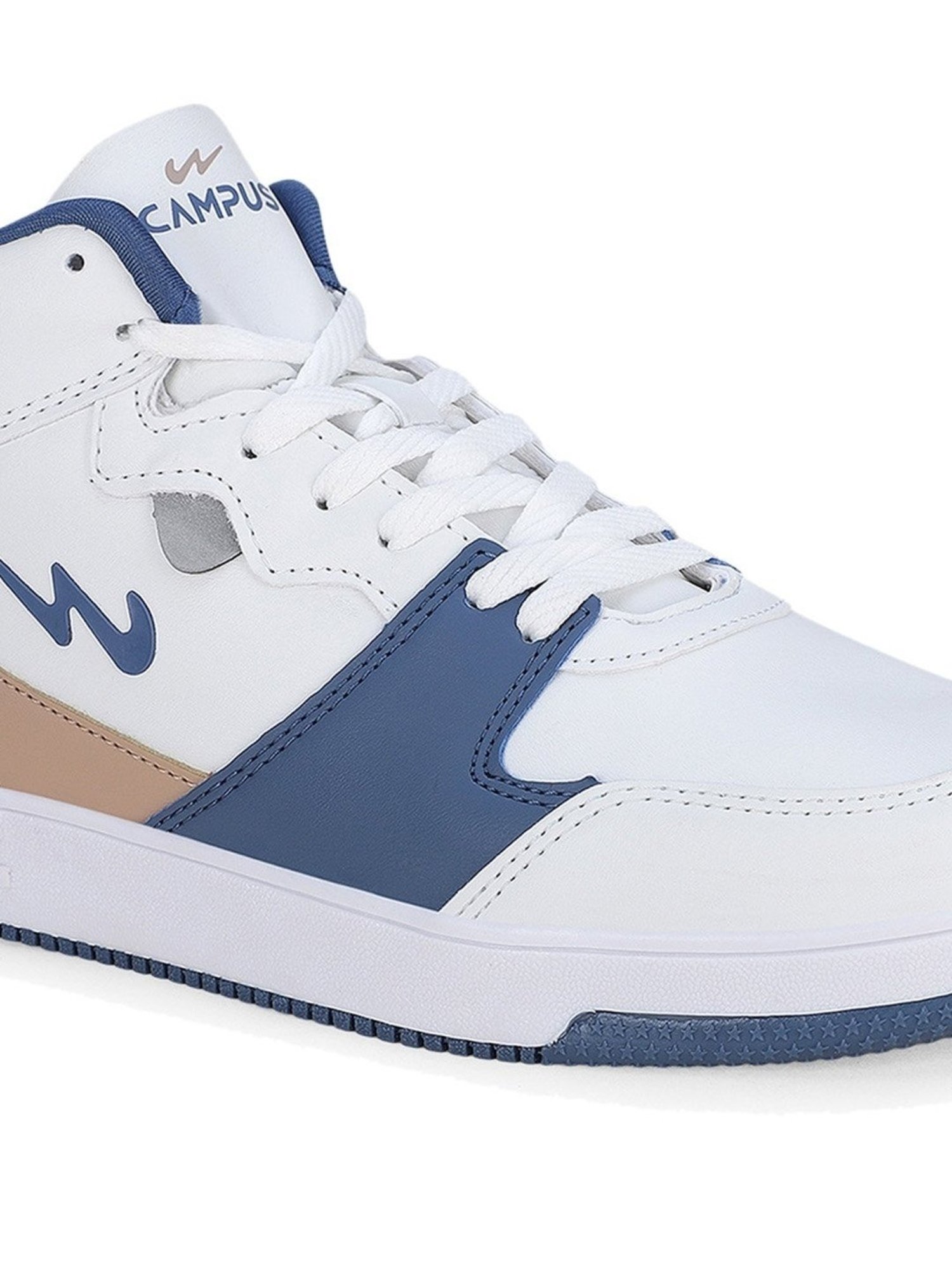 Campus Men's OG-09 Blue Ankle High Sneakers