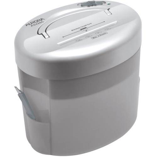 AS420C Aurora 4-Sheet Light Duty Crosscut Desktop Shredder
