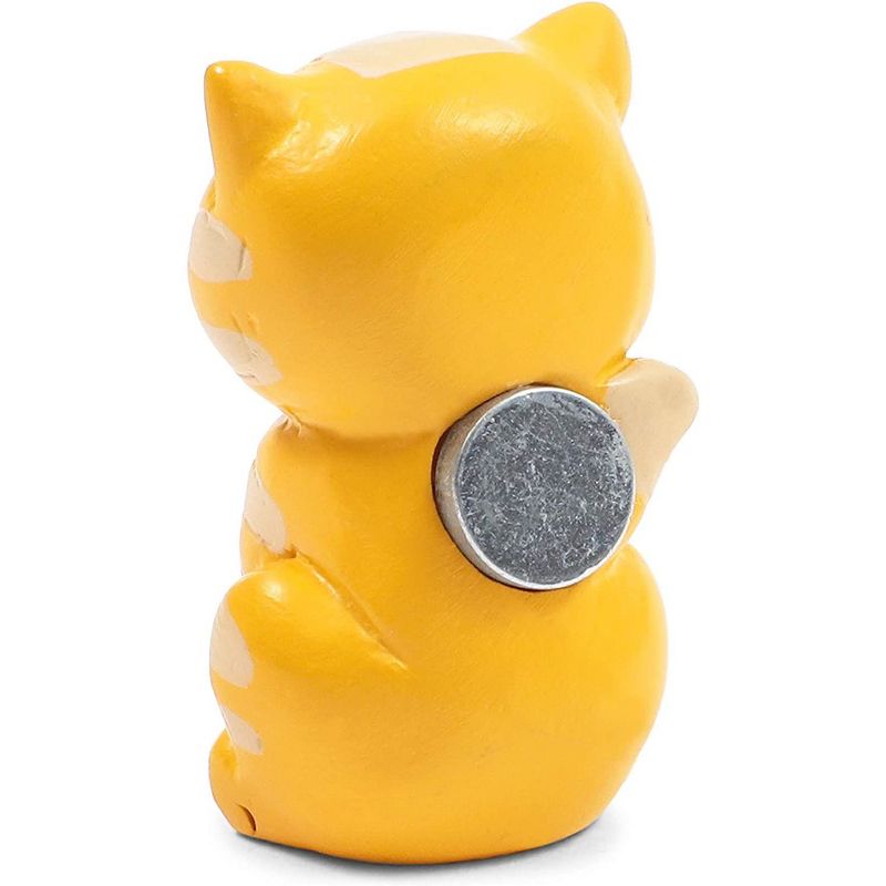 Juvale 6-Pack Cat Magnets for Fridge, Locker, and Bulletin Board (1.25" x 0.75")