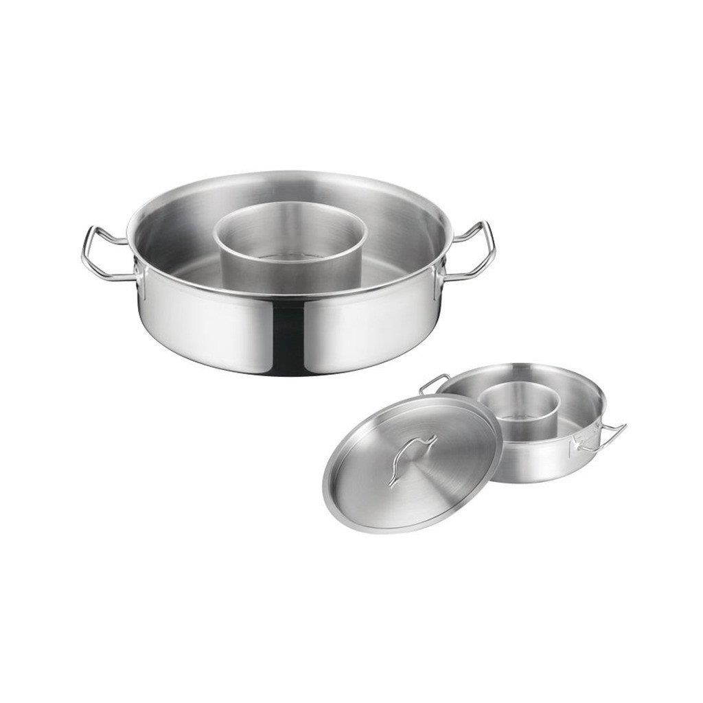 Cookbest Stainless steel Hot Pot & Inner Pot with Sandwich Bottom   32*12