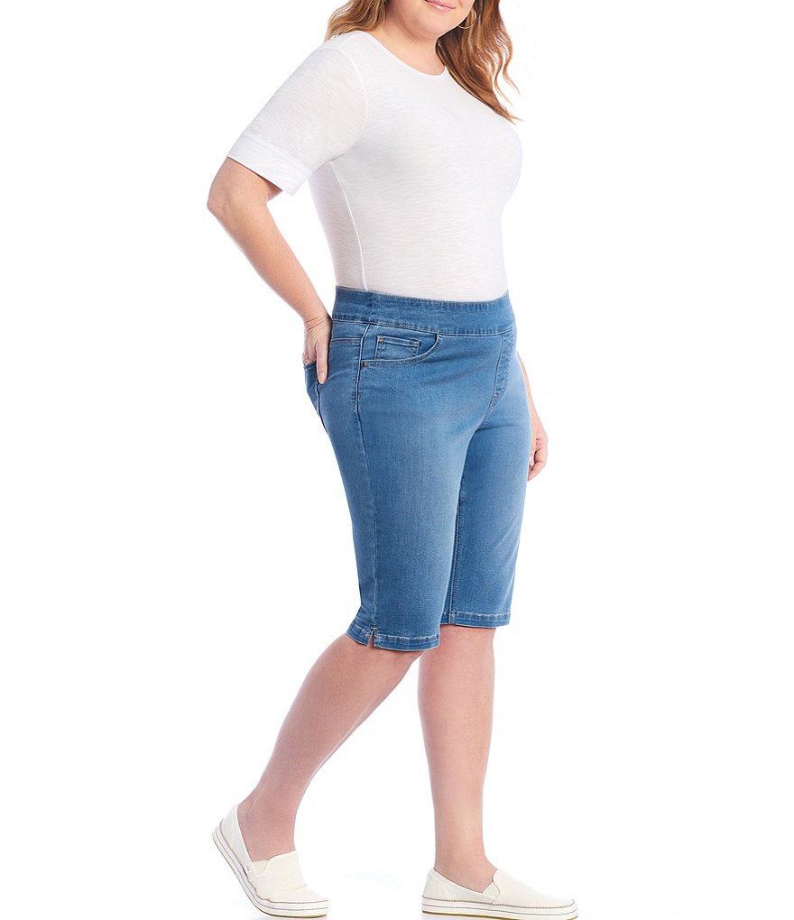 Code Bleu Plus Size Chelsea Bermuda Shorts