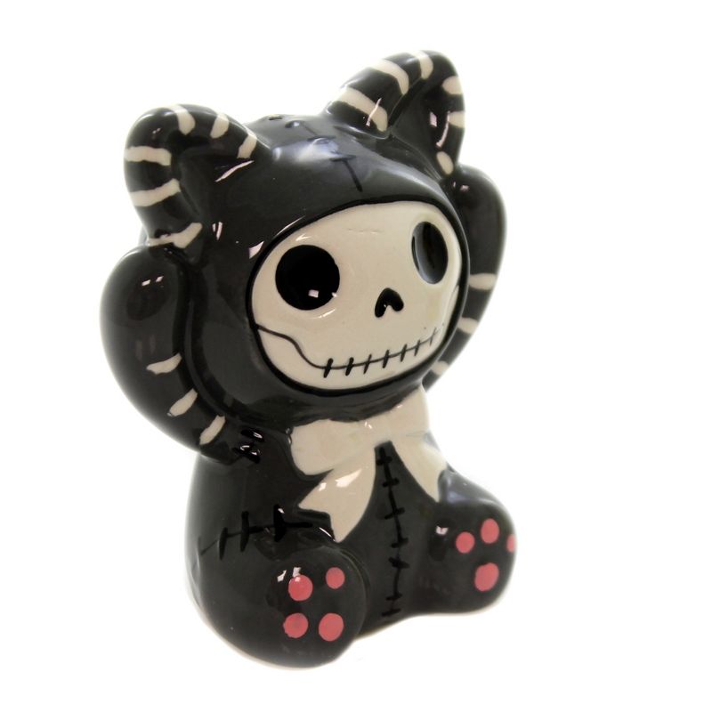 Tabletop 3.5" Mao-Mao Furrybones Set/2 Salt Papper Shaker Halloween Pacific Trading  -  Salt And Pepper Shaker Sets