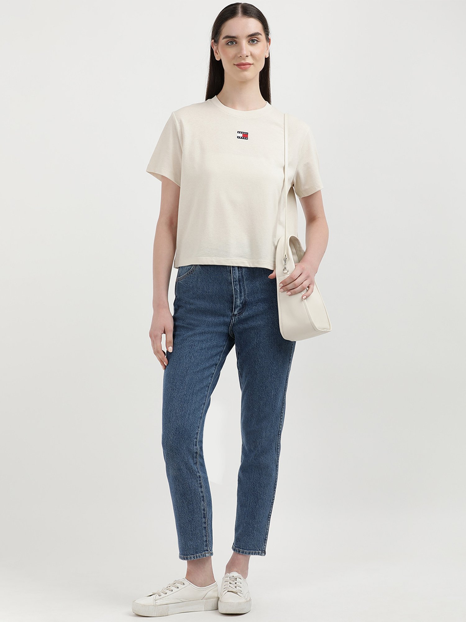 TOMMY HILFIGER Beige Regular Fit T-Shirt