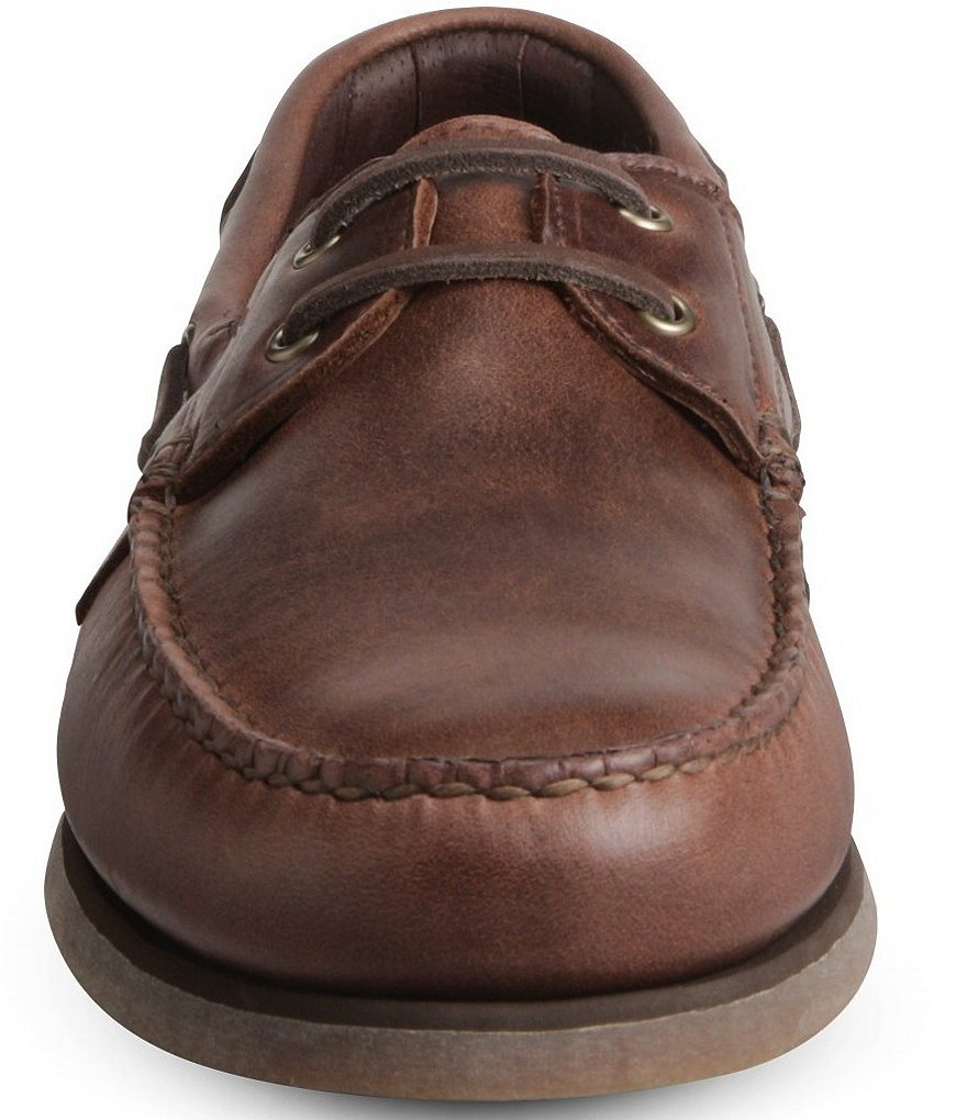 Allen-Edmonds Men's Force 10 Water Resistant Leather Slip-On Boat Shoes