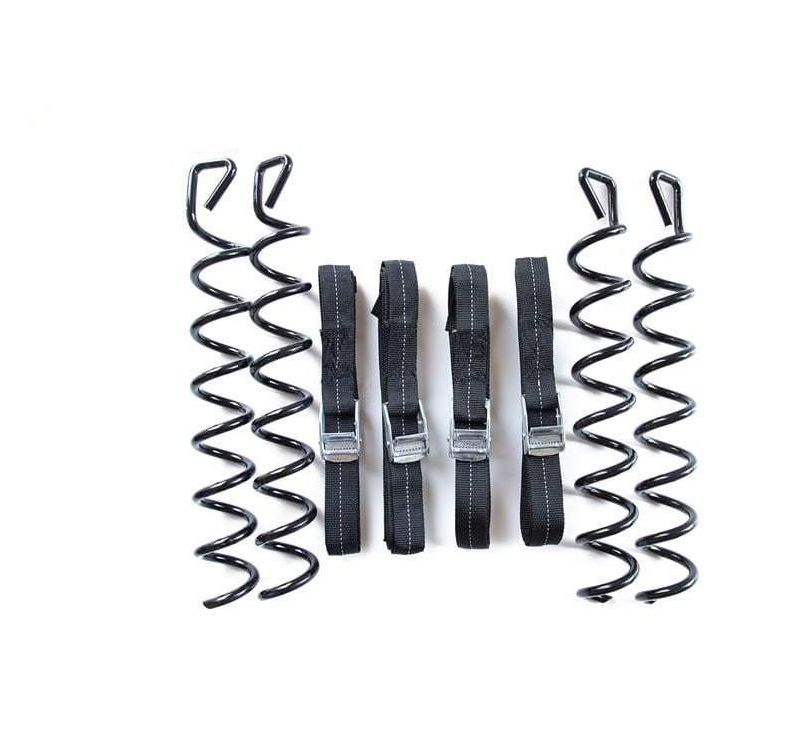 JumpSport Heavy Duty Trampoline Anchor Safety Kit - Set of 4 Screws and Straps