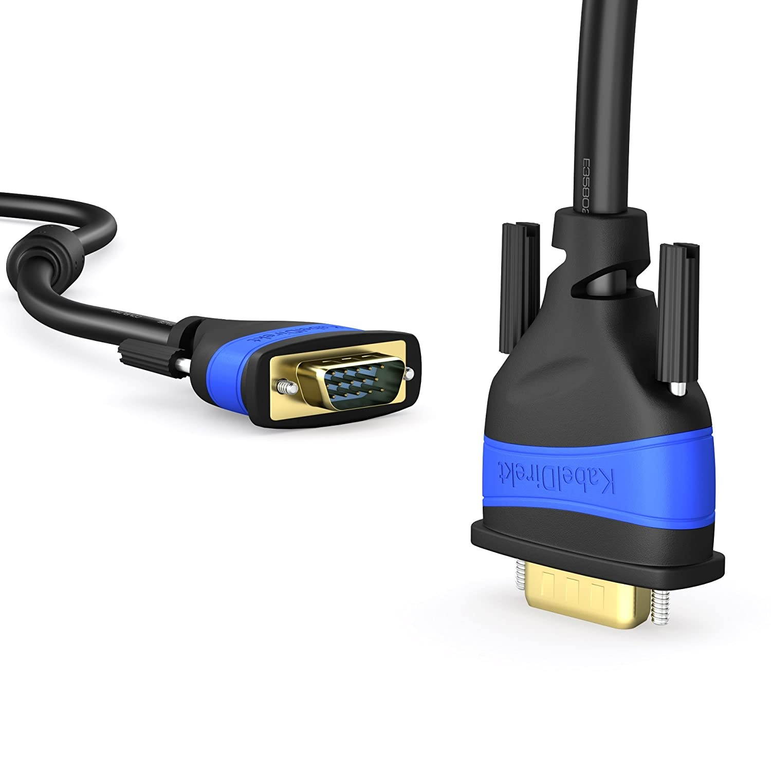 KabelDirekt SVGA, VGA Cable Male to Male Computer Monitor Cables (20 Feet) Shielded Copper VGA Video Cable - Connects HDTV&rsquo;s & Graphics Cards - Top Series