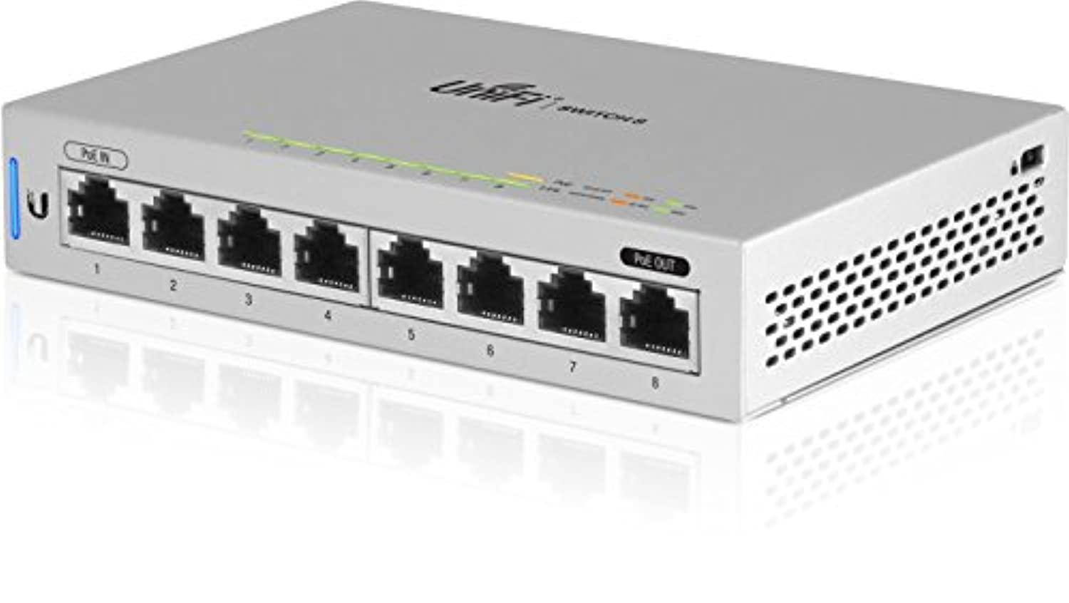 Ubiquiti Networks UniFi Switch 8 Managed Network Switch Gigabit Ethernet (10/100/1000) Power Over E