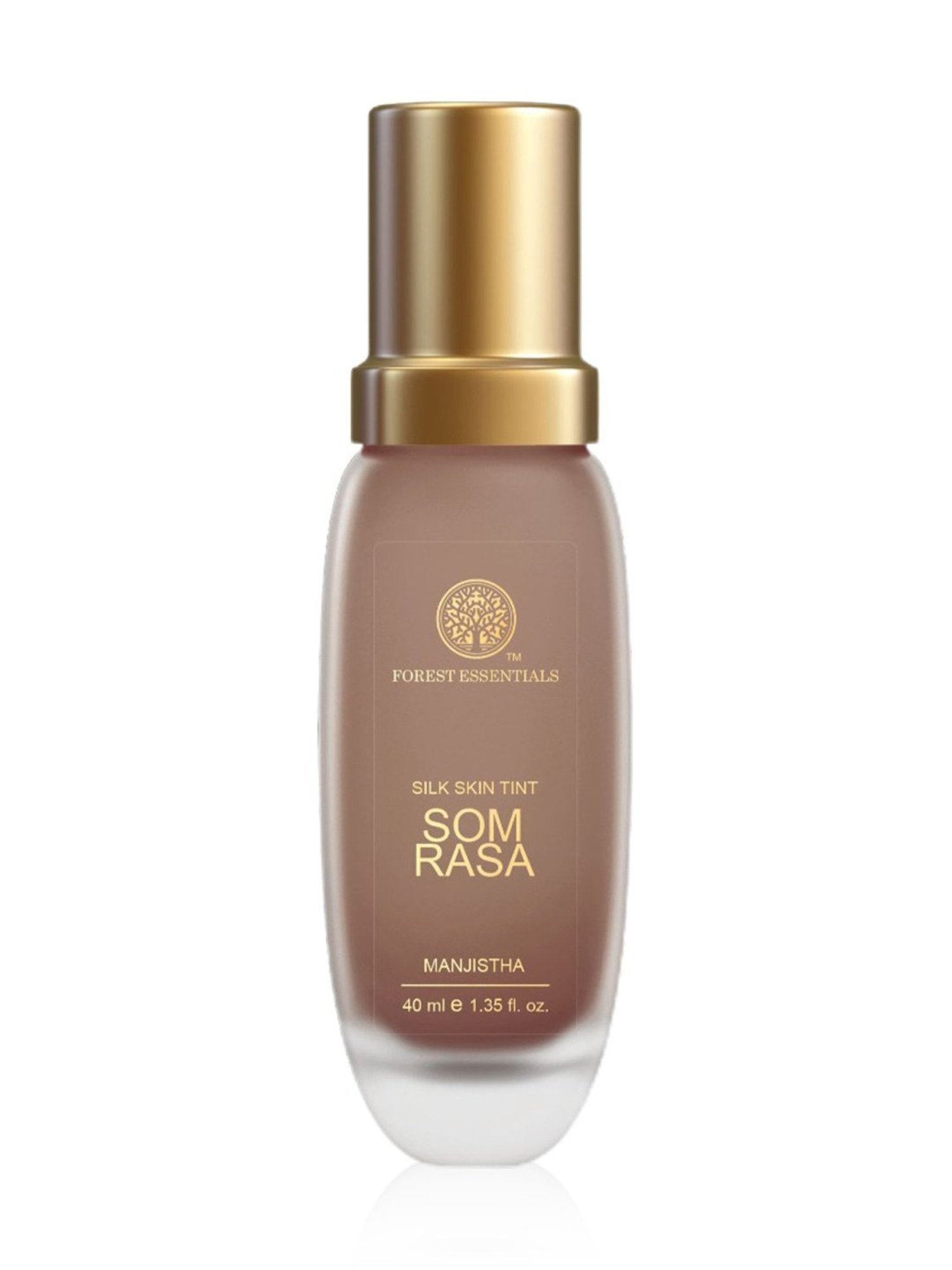 Forest Essentials Som Rasa Silk Tint Manjistha Foundation for Even Skintone - 40 ml