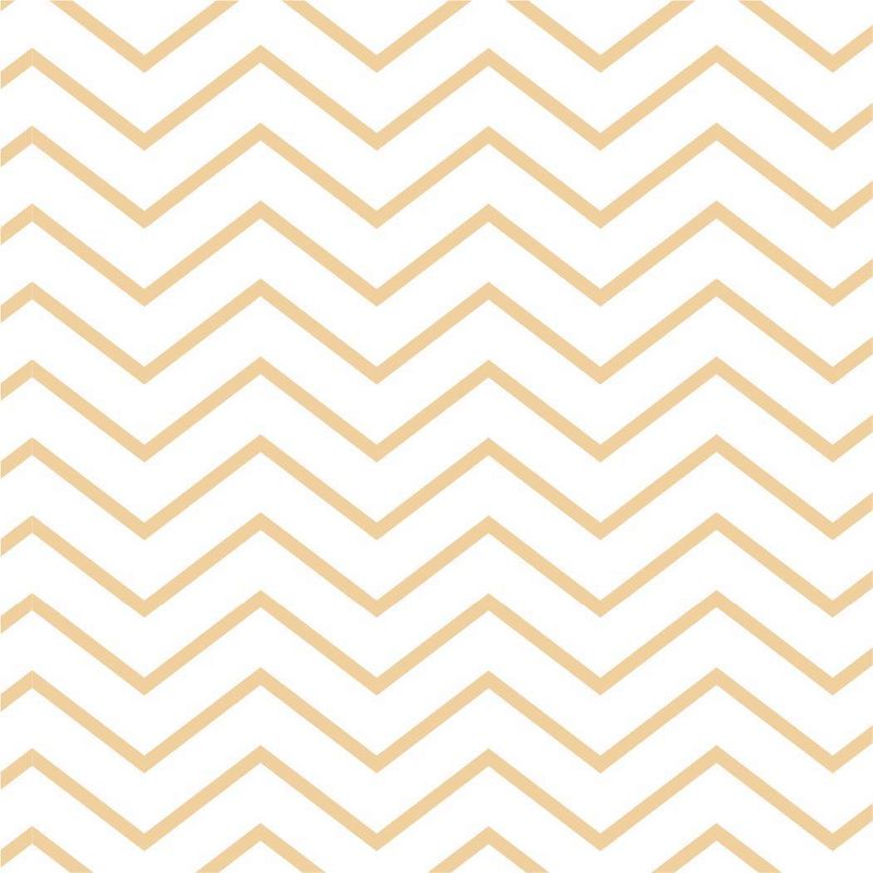 Mindfull 13" x 15' Antimicrobial Chevron Fridge Liner Orange