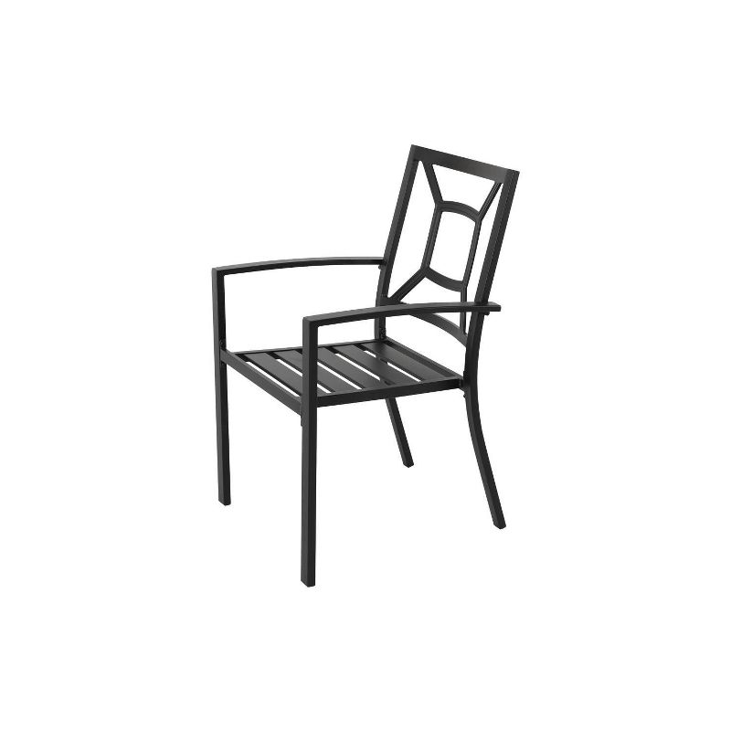 2pc Iron Dining Chairs - Nuu Garden