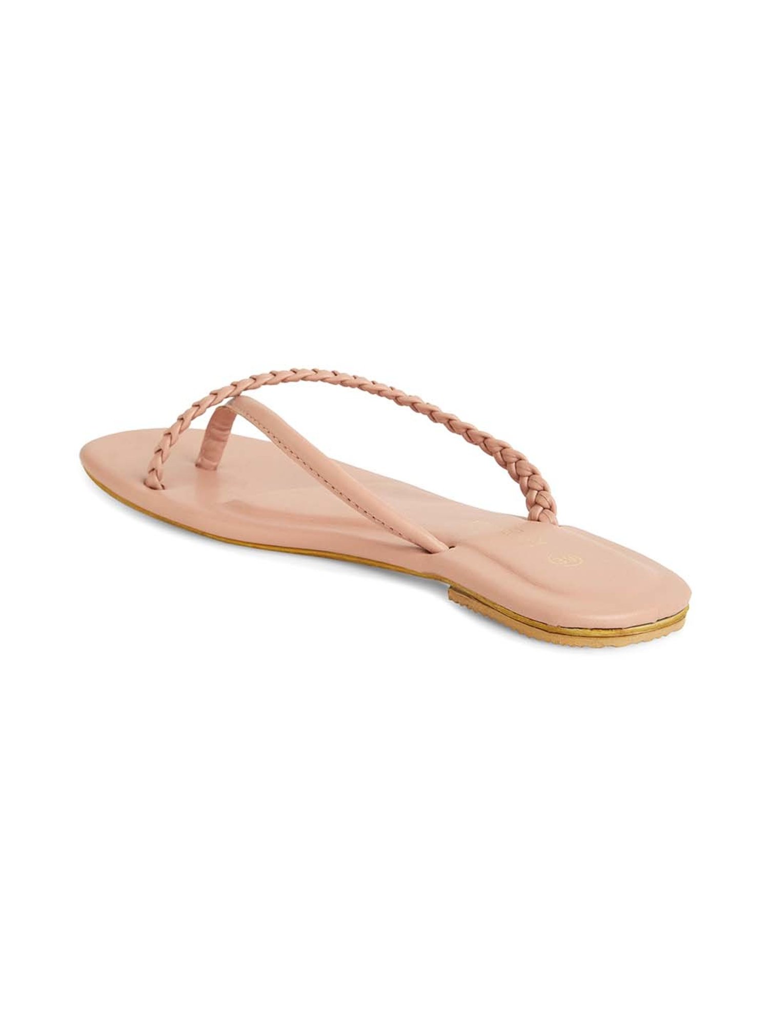 Kiana Women's Pink Toe Ring Sandals