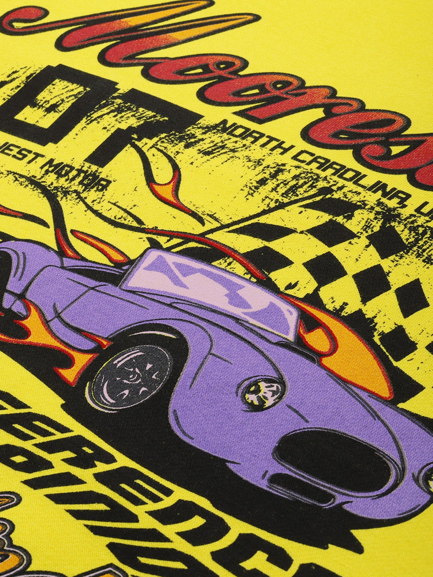 Difference of Opinion Yellow Printed Sweatshirt