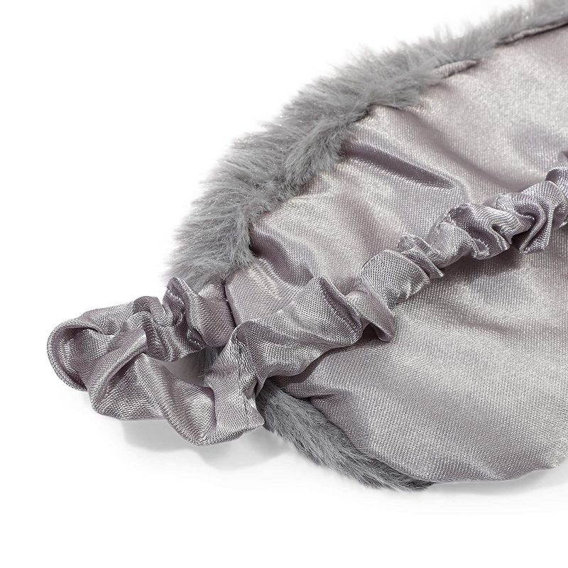 Glamlily 3-Pack Animal Sleeping Eye Mask Travel Sleep Eye Cover Set for Kids with Sloth Llama Fox