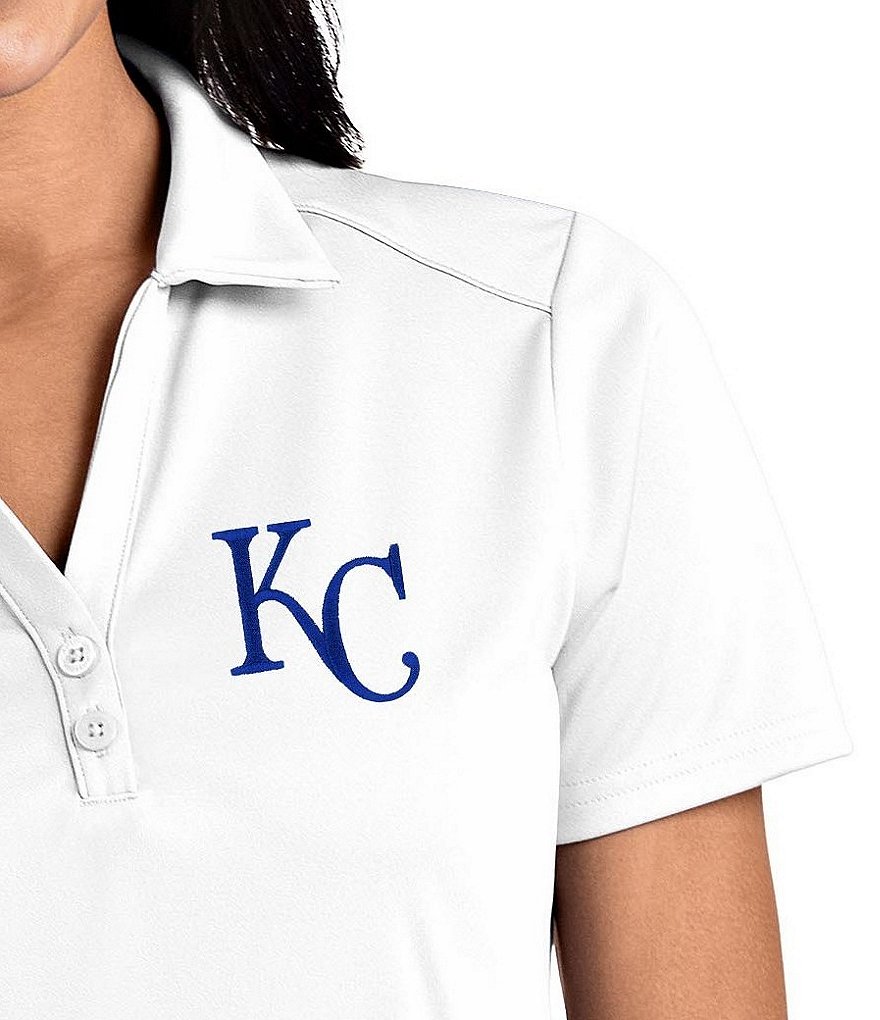 Antigua Women's MLB Tribute Short-Sleeve Polo Shirt