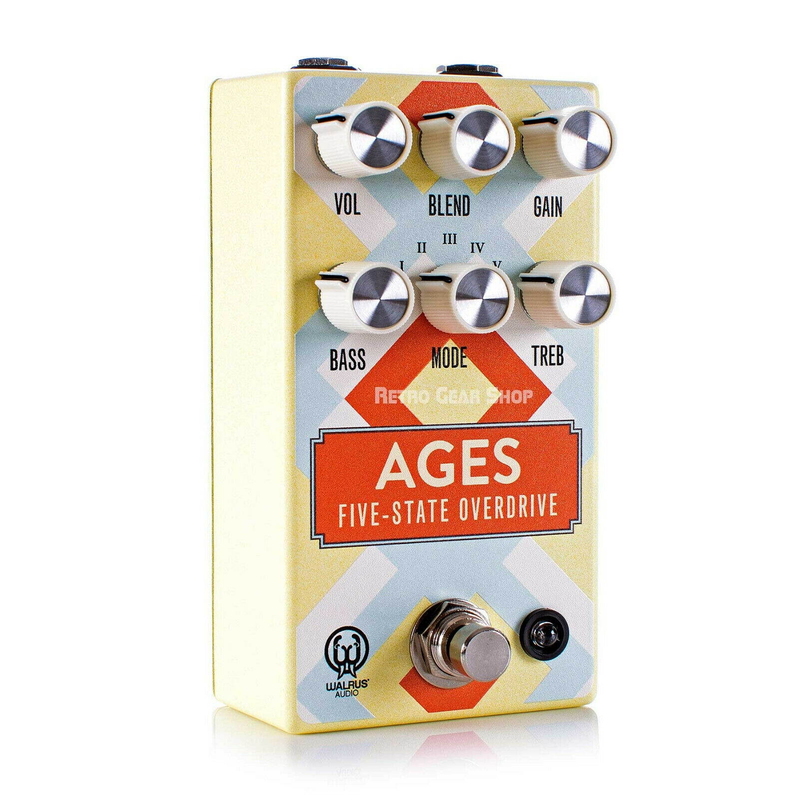 Walrus Audio Ages Limited Edition Santa Fe Series Five State Overdrive Pedal