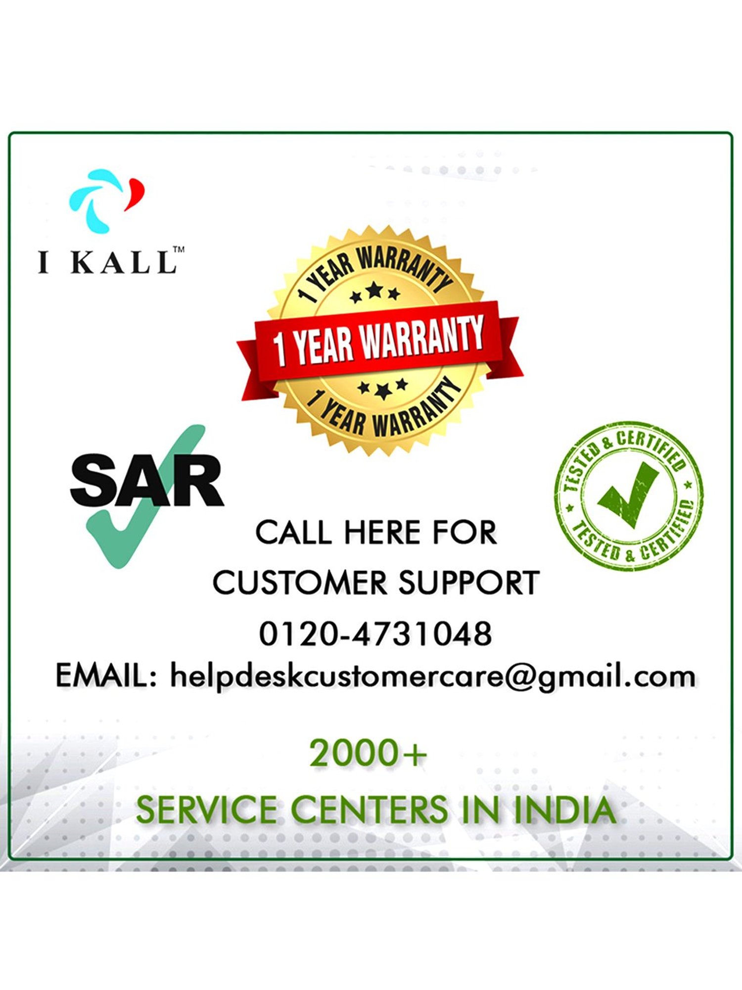 I Kall K21 Smartwatch (Black)