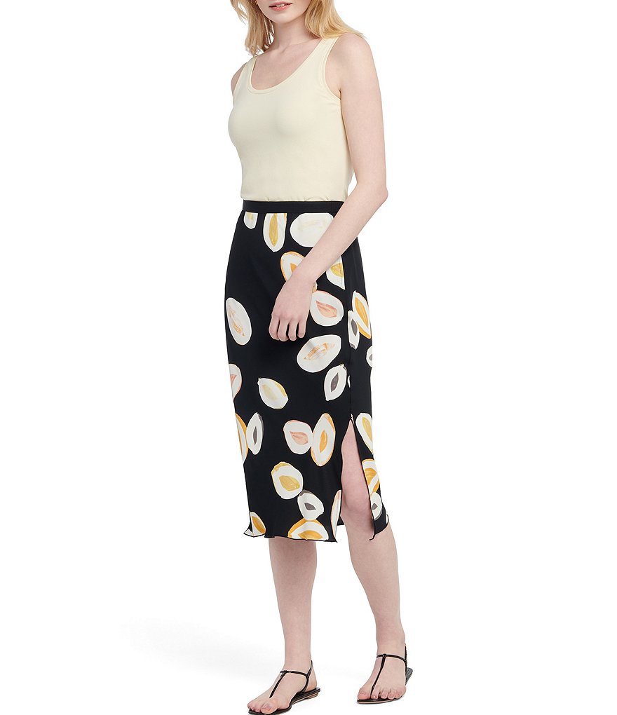 NIC + ZOE Lemon Squeeze Skirt