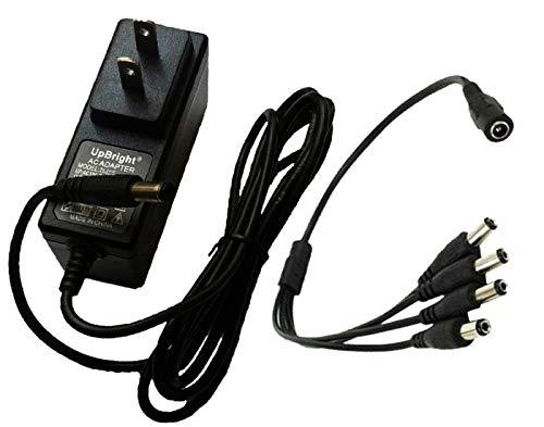 night owl security spfcamp2a camera adapter with 4way power splitter, black